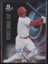 2018 Jose Adonis Garcia Bowman Platinum   Auto  RC     #TOP-45 (21C1619)