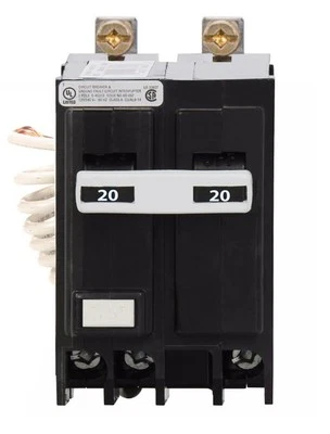 EATON CUTLER-HAMMER QBGFT2020 - Eaton - 20 Amp GFCI Circuit Breaker