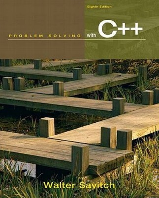 Problem Solving with C++ (8th Edition) - Paperback - ACCEPTABLE