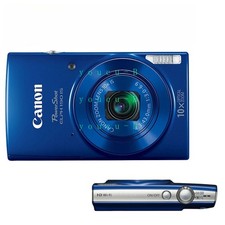 Canon PowerShot ELPH 190 IS/ IXUS 180 Digital Camera 20MP 10X Optical Blue