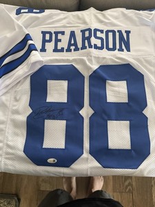 Drew Pearson Signed Dallas Cowboys #88 Football Jersey JSA Witnessed
