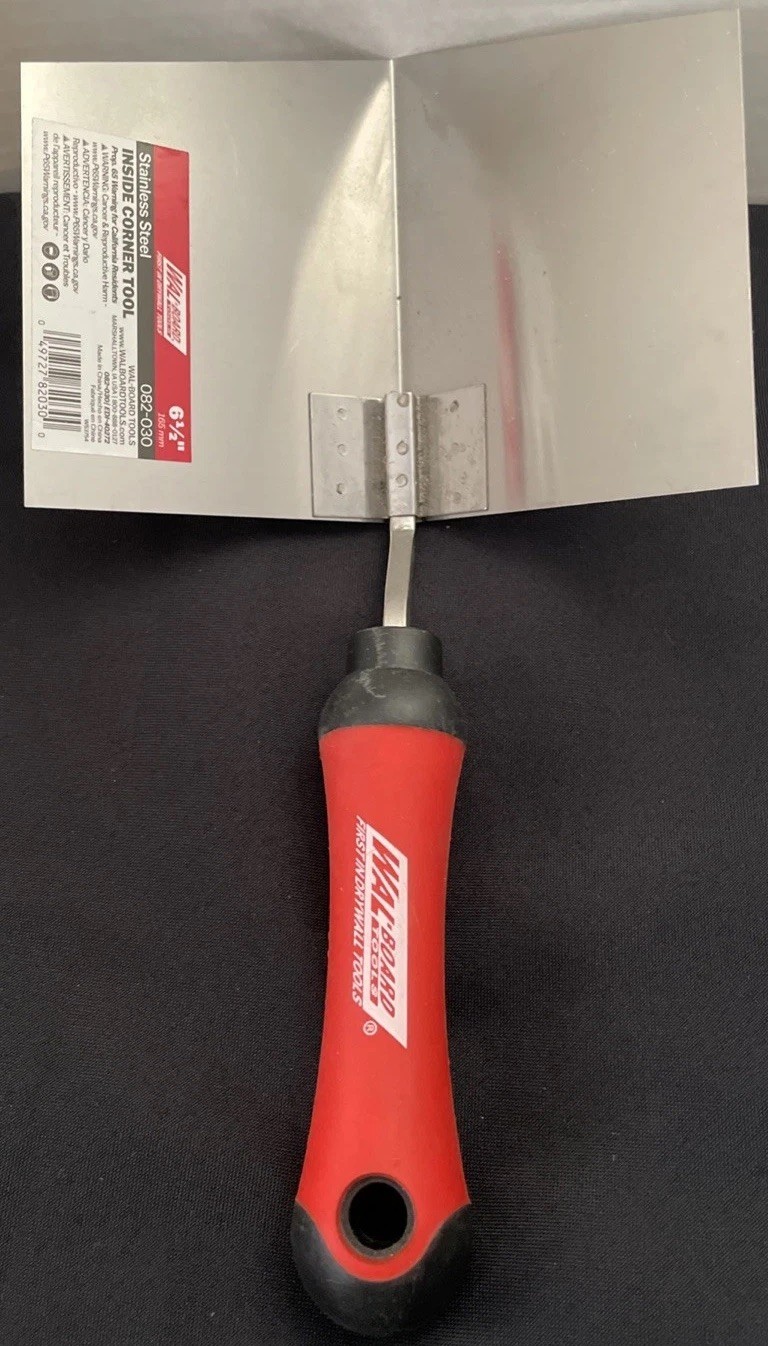 WAL BOARD TOOLS 6.5” INSIDE CORNER TOOL