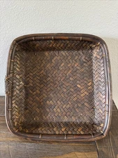 Antique Philippines Aboriginal Winnowing Basket