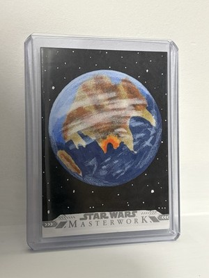 2024 Topps Star Wars Masterwork Correlia Brandon Klein Sketch Card 1/1