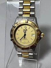 TAG HEUER PROFESSIONAL 2000 964013 Quartz Men / Unisex Date Two Tone 33mm Watch