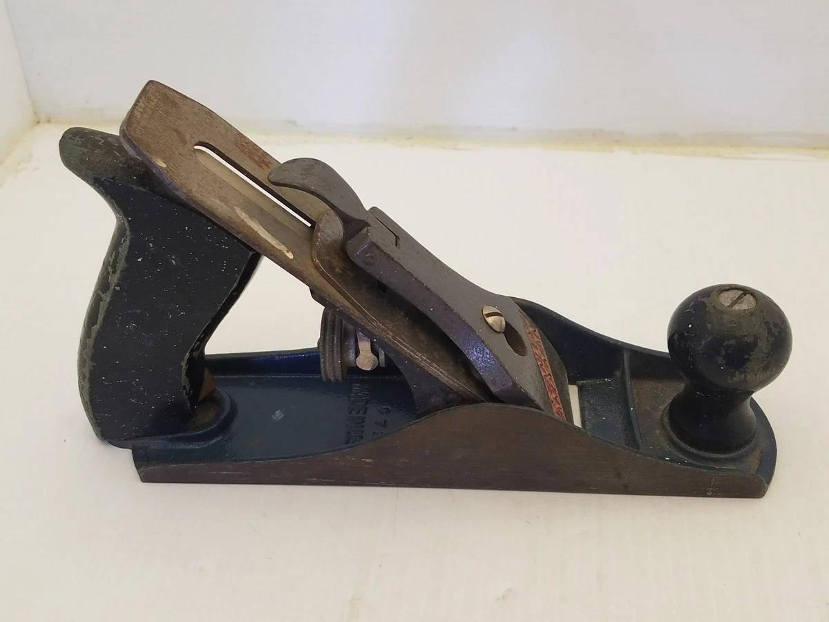 VINTAGE STANLEY HANDYMAN C72 H1203 WOOD HANDLE CARPENTRY PLANER