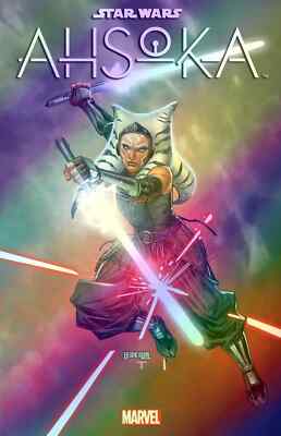  FOIL  STAR WARS: AHSOKA #1 (KEN LASHLEY VARIANT) COMIC BOOK ~ Marvel