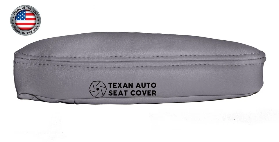 Se adapta a GMC Yukon 1500 SLT 2000-2002 reposabrazos conductor cubierta de repuesto vinilo gris Foto 3 de 4