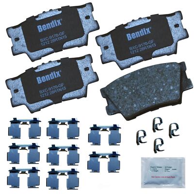 Disc Brake Pad Set-Priority One Ceramic BPR Bendix CFC1212