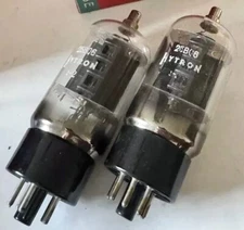 Hytron NOS 25BQ6G Matched Pair Beam Power Output Tubes