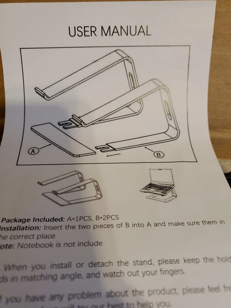Laptop stand LS03 Aluminum