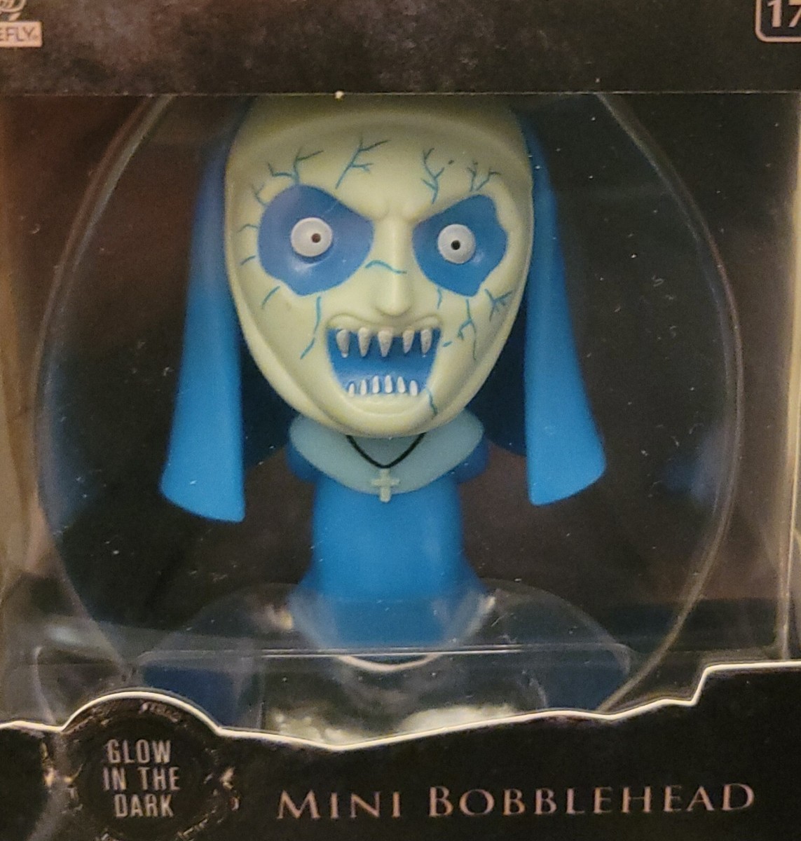 Set of 3 HORROR Mini Bobblehead The Nun, The Exorcist & Annabelle
