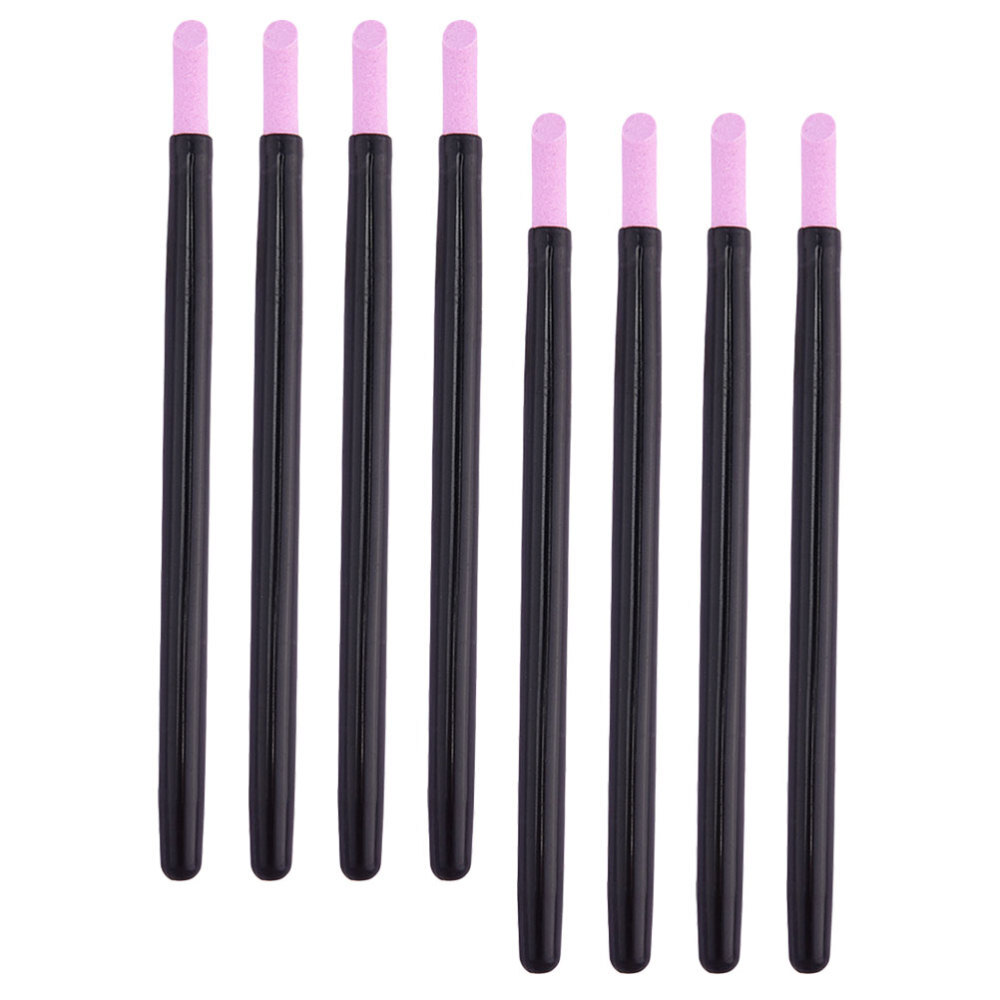 8 Pcs Cuticle Remover Pushers Nail Quartz Pen Japanesestyle eBay