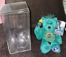 VINTAGE 2002 LIMITED TREASURES LADY LIBERTY COIN BEAR