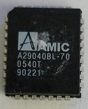 BIOS CHIP: AMIC A29040BL. From Mach Speed Viper MK8-939A Biostar K8T890-A 