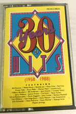 MCA RECORDS 30 YEARS OF HITS Cassette tape Ships Same Day With Tracking