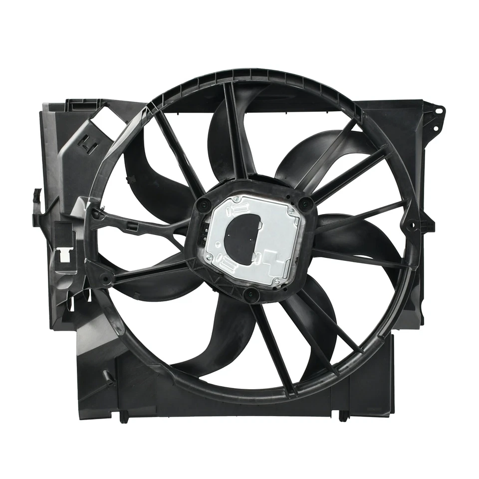 Conjunto de ventilador de refrigeración del radiador 600 W para BMW 2007-13 335i 2009-16 Z4 17427545366 Foto 3 de 4