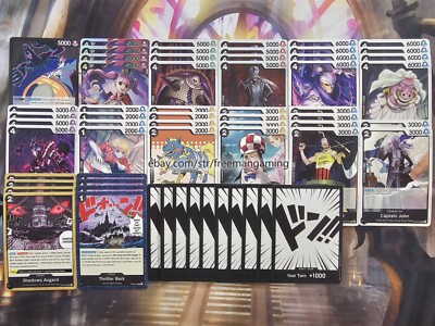One Piece TCG Gecko Moria Deck 61 Cards OP06-080 093 Perona Tournament  Ready | eBay