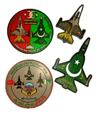 PATCH F-16 SOLO TURK & THUNDER DEMO TEAM SQUADRON TURKISH & PAKISTAN  AIR FORCE