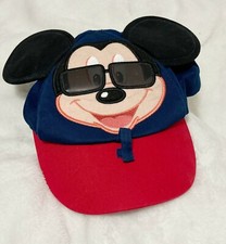 Disney, Toddler Boys Mickey Mouse with Shades Baseball Cap Hat, Toddler OSFM