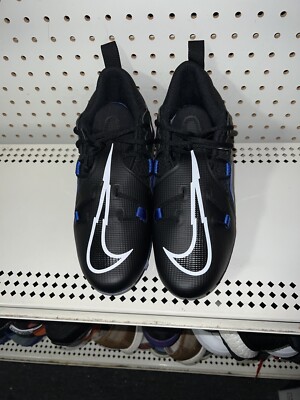 Nike Alpha Menace Pro 3 Mens Football Cleats Size 12 Black  display picture 2