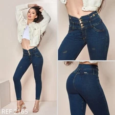 Pantalones Colombianos Levanta Cola CHOCOLATE JEANS PUSH UP
