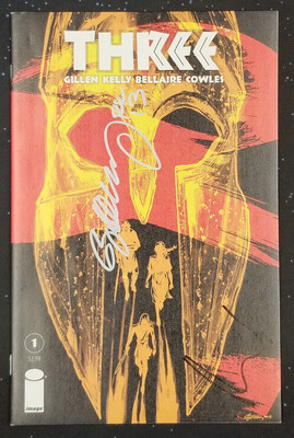 Three #1 October 2013 Image Comics 2x Signature Raw High Grade