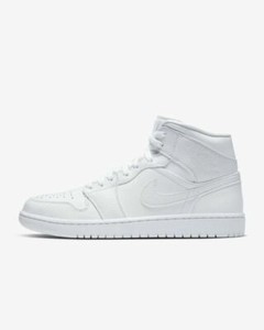 Size 12 - Jordan 1 Mid Triple White 