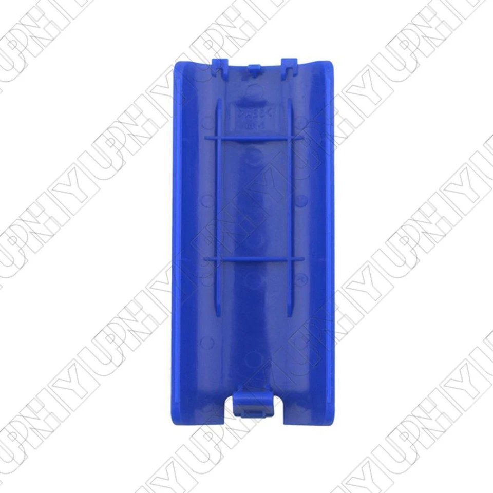 1x Dark Blue Remote Controller Battery Cover Rigid Plastic Fit For Nintendo Wii - Image 2 of 4