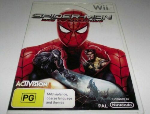 SPIDER-MAN WEB OF SHADOWS - NINTENDO Wii GAME - VGC - FREE POST $33.90 -  PicClick AU