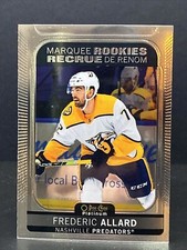 2021-22 O-Pee-Chee Platinum Marquee Rookies Frederic Allard #253 RC Predators