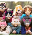 24 Pack Dog & Cat  Birthday Masks Party Supplies - Themed Felt Masks 12 Styles — photo 5