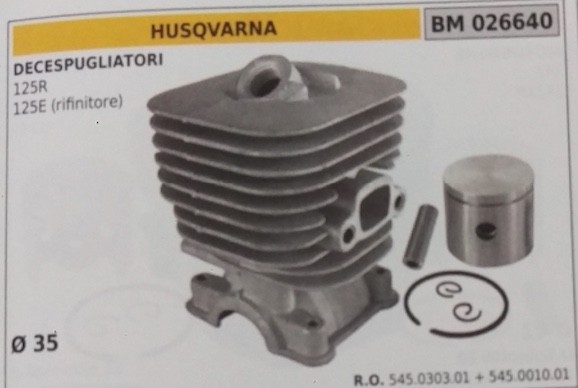 Двигатель husqvarna 125r