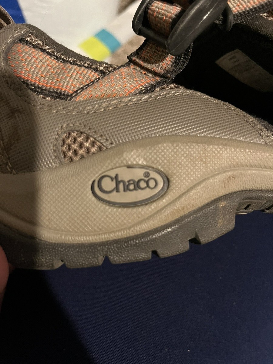 Chaco Mens Outcross Water Shoes Brown Orange Bungee Laces Size 12 Chaco Mens Outcross Water Shoes Brown Orange Bungee Laces  main image 4