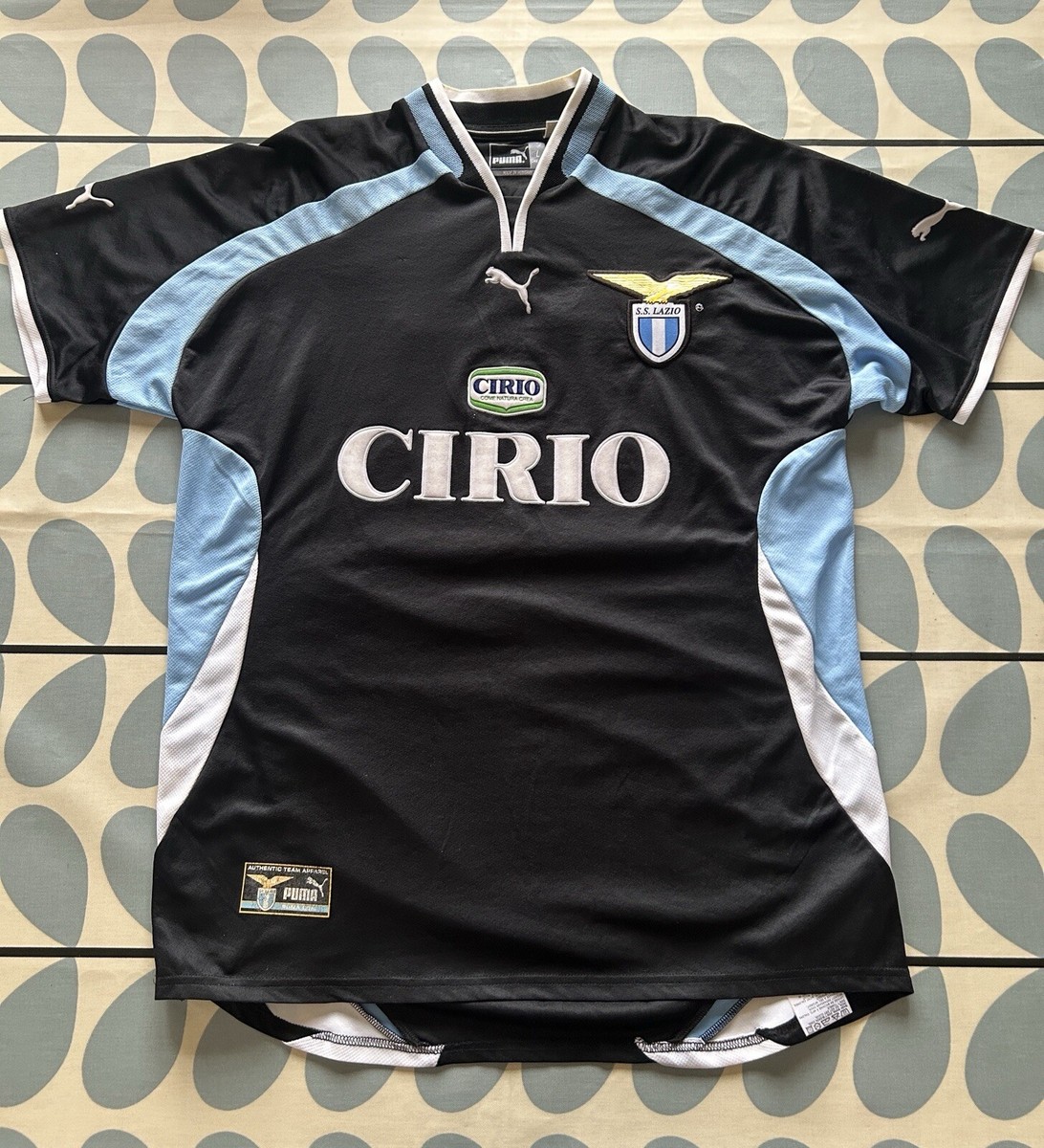 Lazio 1999/00 Pavel Nedved 18 Puma Football Soccer Jersey Shirt