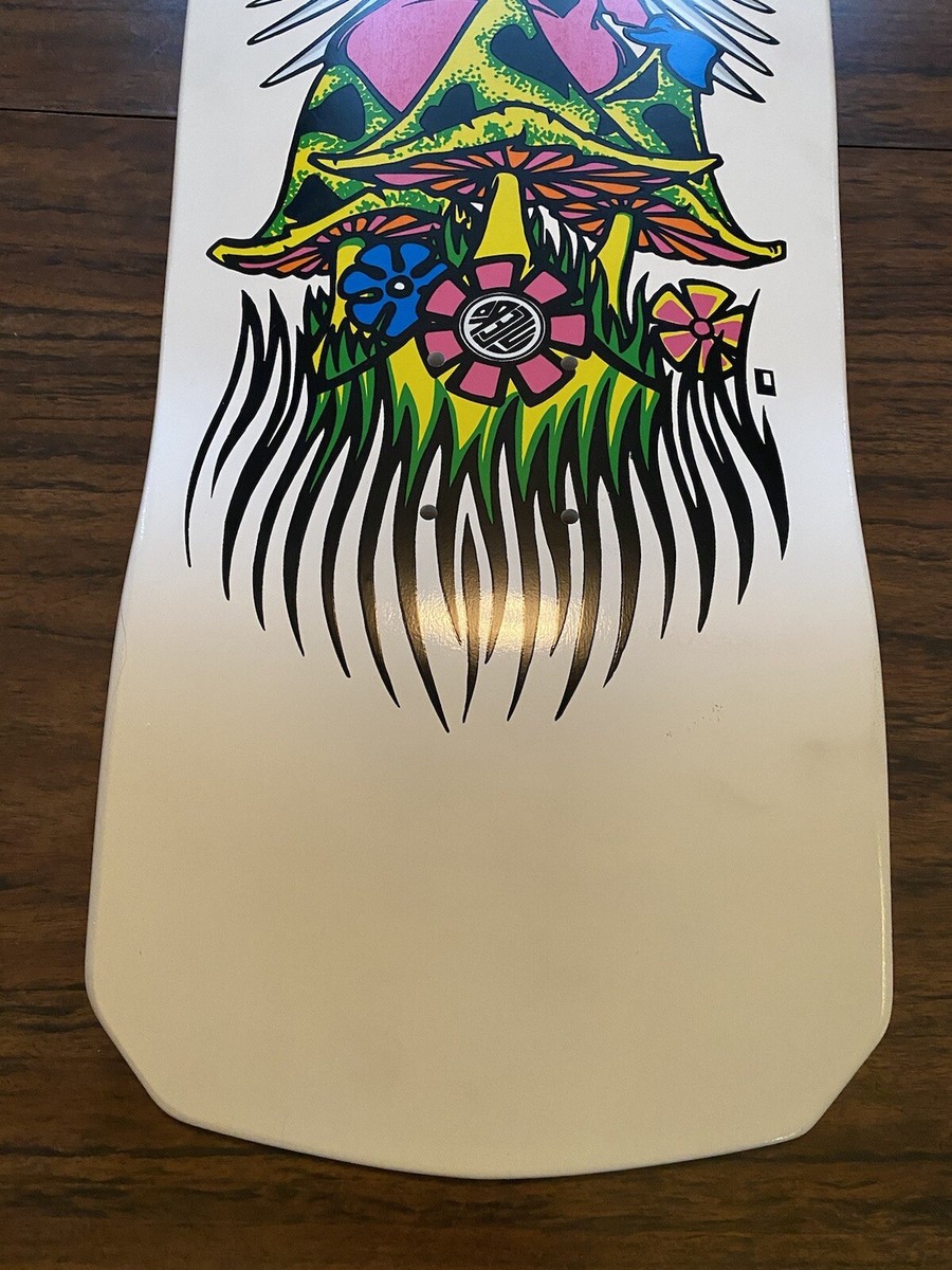 Black Label Jeff Grosso Forever Skateboard Deck White Reissue | eBay