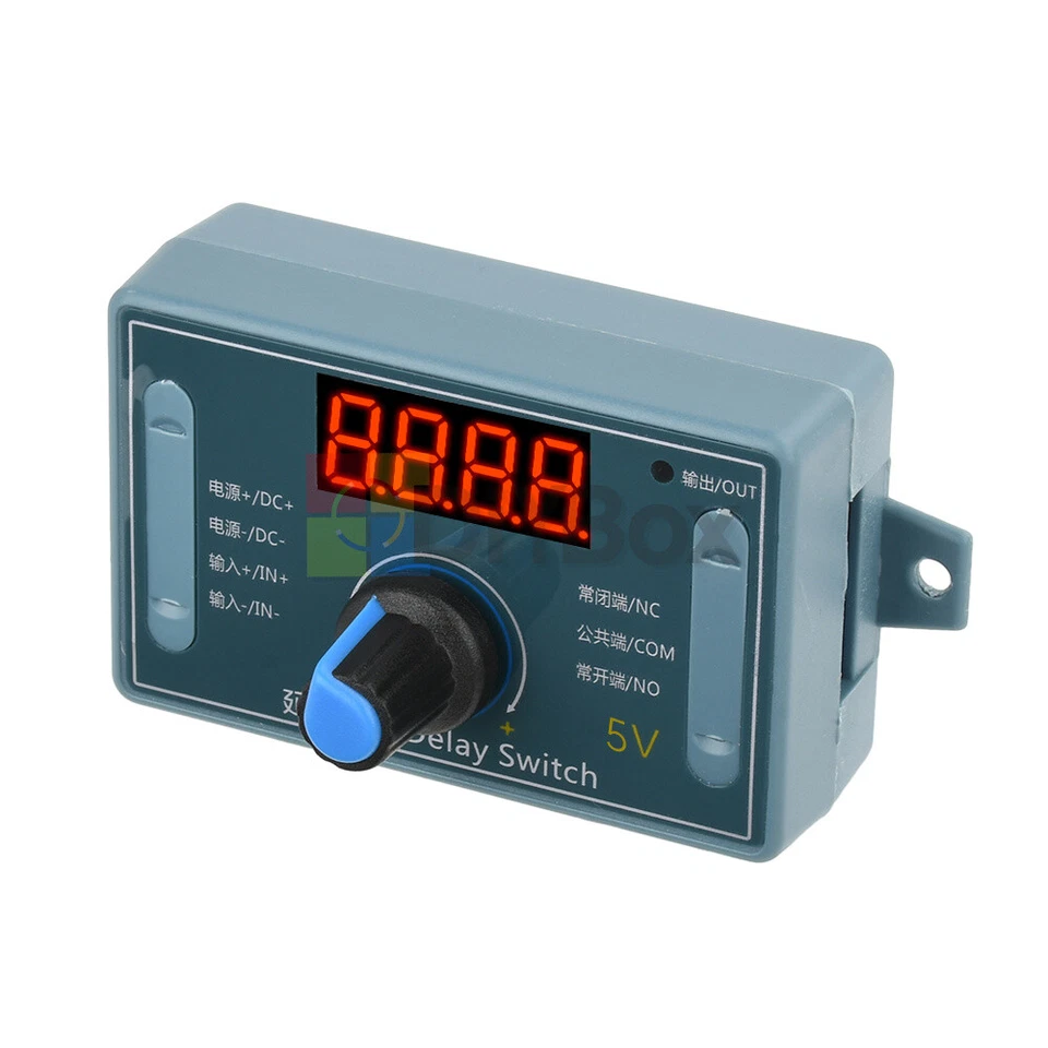 DC5V 12V 24V Adjustable Time Delay Relay Module LED Digital Timer Control Switch - Image 2 of 4