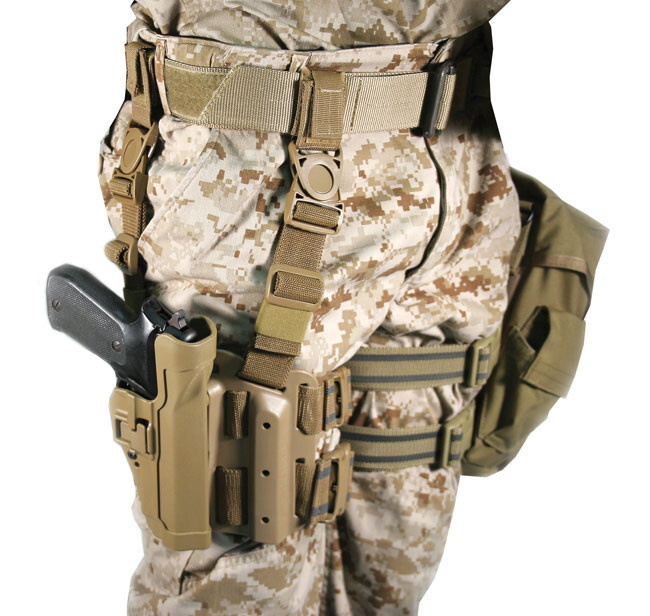 BLACKHAWK Serpa 430504CT-R-USMC Holster Beretta 92,96,M9,M9A1