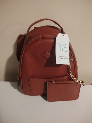 Ladies Backpack w/Detachable Coin Purse Handbag Tote Nice For Work Or Casual New