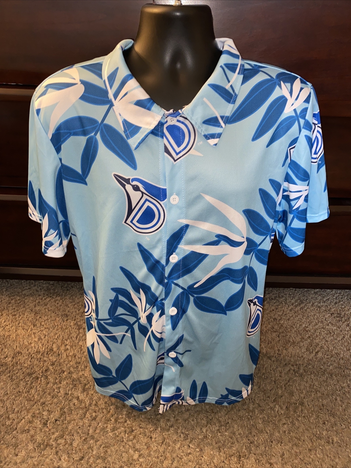 Toronto Blue Jays BDa Sports Hawaiian Shirt MLB SGA • Men’s Large eBay