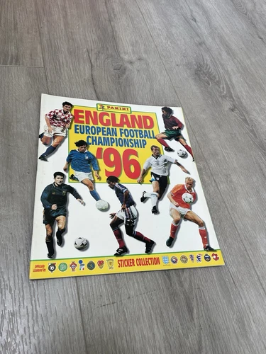 Euro 96 Panini England Football sticker album empty unused 1996