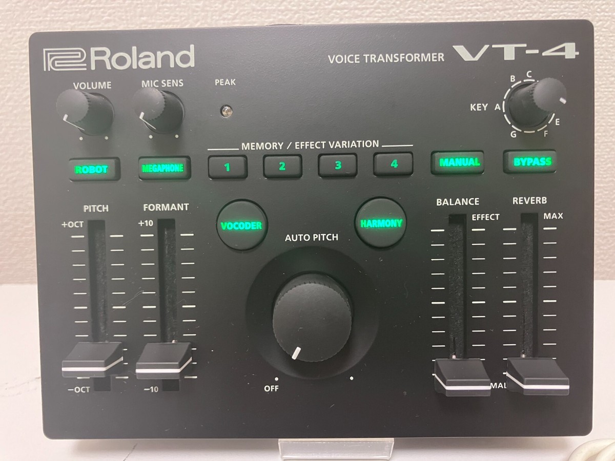 Roland VT-4 Voice Transformer Effect Processor Vocal Table Roland VT-4 Voice Transformer Effect Processor Vocal Table