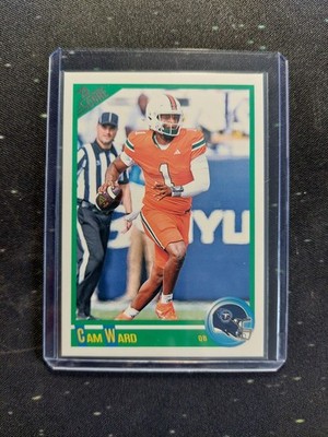 2025 PANINI SCORE FOOTBALL #4 CAM WARD ANNIVERSARY ROOKIE