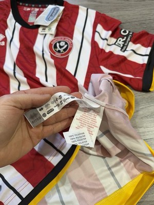 Sheffield United 2024 2025 Home Football Shirt Soccer Jersey ERREA
