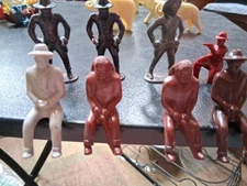 Rel Vintage Hard Plastic Outlaw Cowboy