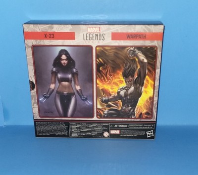 Hasbro X-Force Marvel Legends Series X-23 & Warpath 6-Inch Scale