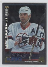 1995-96 Upper Deck Collector's Choice Platinum Player's Club Kris King #215 0m6