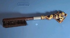 Vintage Brush, Clothing Brush, Race Horse and Jockey Handle, Japan.