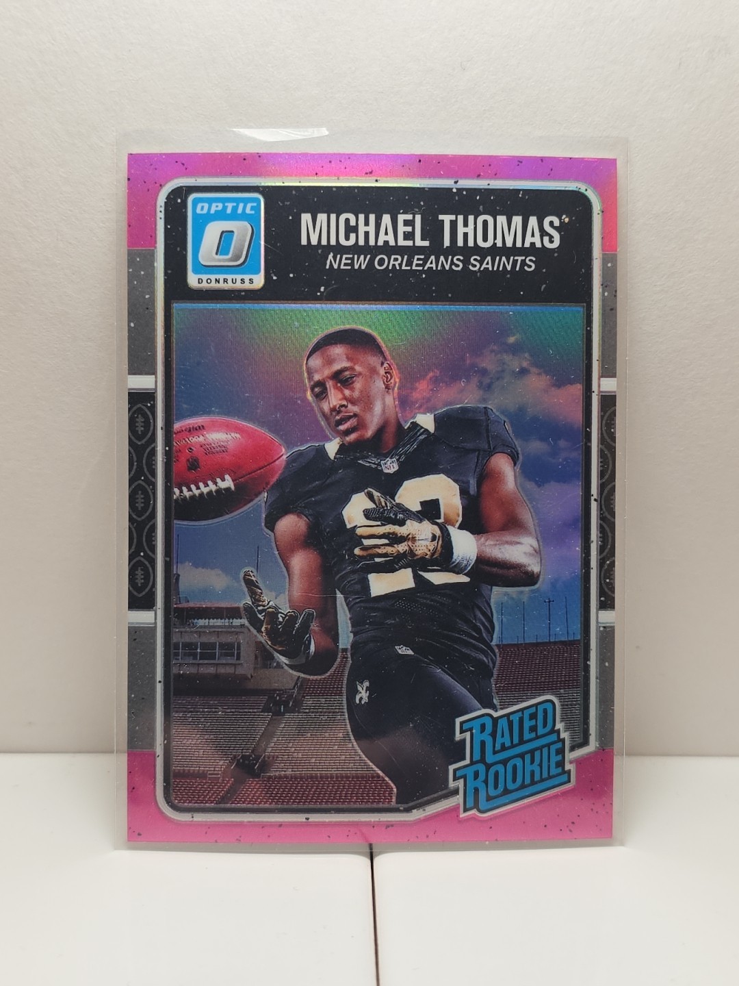 Michael Thomas Rookie Pink Prizm SP 2016 Panini Donruss Optic Football #186 Mint