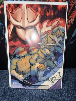 Teenage Mutant Ninja Turtles Color Classics 1 PMC 40 Exclusive Ben Bishop Signed